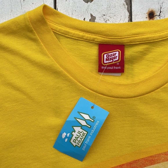 Rare Paul Frank Vintage Oscar Mayer Tee NWT - Picture 5 of 6